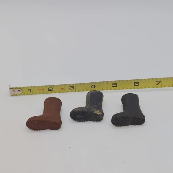 1964 GI JOE Boot Lot Brown Black - Picture 3 of 3